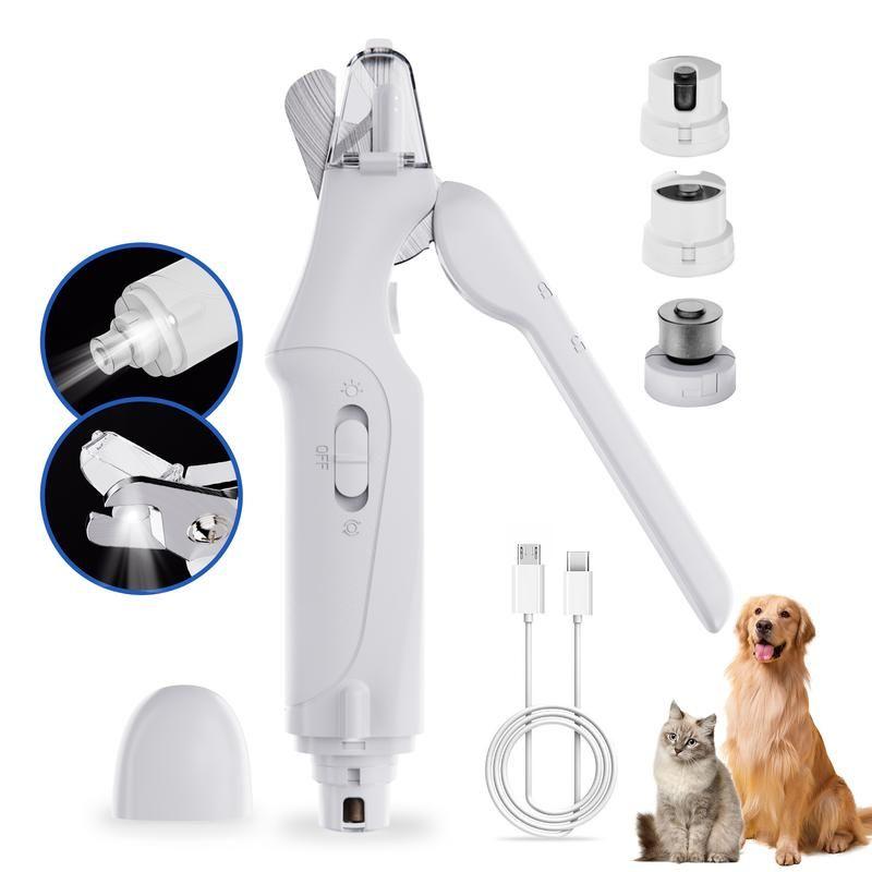 2 In-1 Electric Pet Nail Clippers