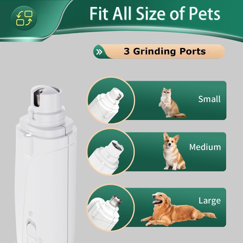 2 In-1 Electric Pet Nail Clippers